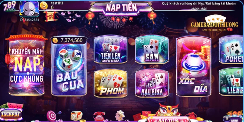 Game bài đổi thưởng 789Club