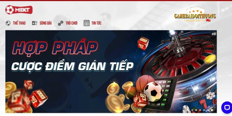 Đánh giá về giao diện website của Mibet